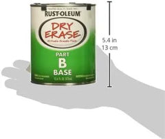 Rust-Oleum 241140-2PK Specialty Dry Erase Brush-On Paint Kit, White, 2 Pack