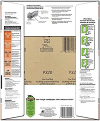 4222 Gator Bare Wood 9 in. x 11 in. 320 Grit Extra Fine Sandpaper (25-Pack) - 1 Each