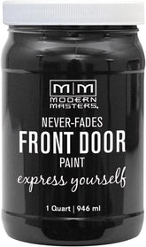 Modern Masters 1 qt 275266 Elegant Front Door Paint Water-Based Exterior Enamel
