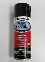 Rust-Oleum Automotive 248643 12-Ounce Acrylic Enamel Spray, Black Gloss