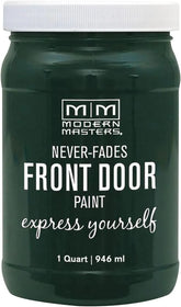 Modern Masters 275279 Front Door Paint, Quart, Satin Successful
