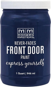 Modern Masters 1 qt 275278 Peaceful Front Door Paint Water-Based Exterior Enamel