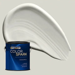 Rust-Oleum Color Spark Interior Paint and Primer in One, Eggshell, Tundra, 1 Gallon