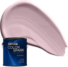 Rust-Oleum Color Spark Interior Paint and Primer in One, Eggshell, Cheeky, 1 Gallon