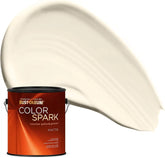 Rust-Oleum Color Spark Interior Paint and Primer in One, Matte, Meringue, 1 Gallon