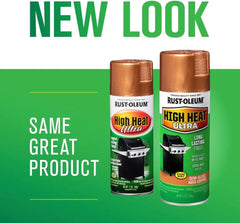 Rust-Oleum 241232 High Heat Ultra Spray Paint, 12 oz, Aged Copper