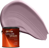 Rust-Oleum Color Spark Interior Paint and Primer in One, Matte, Dusty Orchid, 1 Gallon