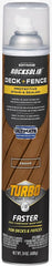 RockSolid Deck+Fence Protective Stain & Sealer with Turbo Spray System | Oil‑Base One‑Coat Protection | Superior Moisture Resistance | UV Resistant | Cedar | 23 oz Aerosol