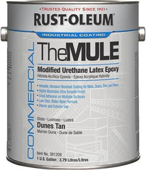 Rust-Oleum 381208 Dunes Tan MULE Modified Urethane Latex Epoxy, Gloss, 1 Gal