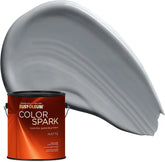 Rust-Oleum Color Spark Interior Paint and Primer in One, Matte, Dolphin, 1 Gallon