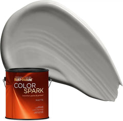 Rust-Oleum Color Spark Interior Paint and Primer in One, Matte, Chi-Town Skyline, 1 Gallon