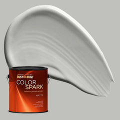 Rust-Oleum Color Spark Interior Paint and Primer in One, Matte, Stonehenge, 1 Gallon