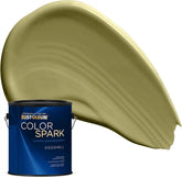 Rust-Oleum Color Spark Interior Paint and Primer in One, Eggshell, Wasabi Root, 1 Gallon