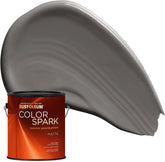 Rust-Oleum Color Spark Interior Paint and Primer in One, Matte, River Rock, 1 Gallon