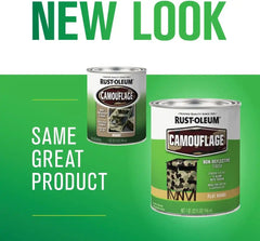 Rust-Oleum 379562 Specialty Camouflage Paint, Quart, Flat Khaki, (Pack of 1)