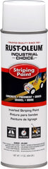 RUST-OLEUM 1691838 Industrial Choice 18-Ounce White Inverted Striping Paint