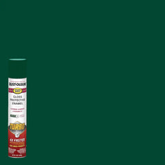 Rust-Oleum 398661 Stops Rust Turbo Spray System Spray Paint, 24 oz, Gloss Hunter Green