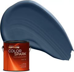 Rust-Oleum Color Spark Interior Paint and Primer in One, Matte, Riverwalk, 1 Gallon