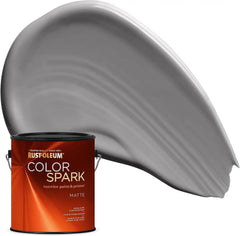 Rust-Oleum Color Spark Interior Paint and Primer in One, Matte, Semi Precious, 1 Gallon