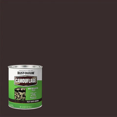 Rust-Oleum 379559-2PK Specialty Camouflage Paint, Quart, Flat Earth Brown, (Pack of 2)