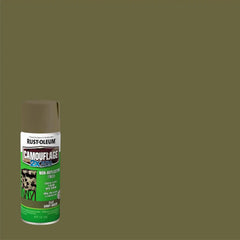 Rust-Oleum 279176-6PK Camouflage 2X Ultra Cover Spray Paint, Army Green, 12 Ounce (Pack of 6)