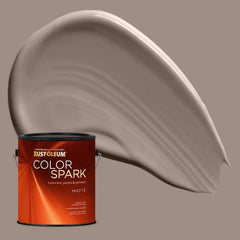 Rust-Oleum Color Spark Interior Paint and Primer in One, Matte, Afternoon Tea, 1 Gallon