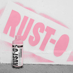 Rust-Oleum Rust-O Acrylic Spray Paint | Street Artist Spray Paint for Murals | Weather Resistant for Concrete, Wood, Brick and Other Surfaces | 11 Ounce | Matte Piggy Bank | 6 Pack