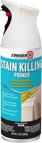 Zinsser 378493 Stain Killing Primer Spray, 13 oz, White