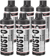 Rust-Oleum Rust-O Acrylic Spray Paint | Street Artist Spray Paint for Murals | Weather Resistant for Concrete, Wood, Brick and Other Surfaces | 11 Ounce | Matte Mix Tape | 6 Pack