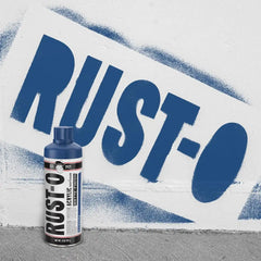 Rust-Oleum Rust-O Acrylic Spray Paint | Street Artist Spray Paint for Murals | Weather Resistant for Concrete, Wood, Brick and Other Surfaces | 11 Ounce | Matte Sodalite | 6 Pack