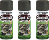 Rust-Oleum 279175-3PK Camouflage 2X Ultra Cover Spray Paint, Deep Forest Green, 12 Ounce (Pack of 3)