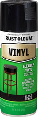 Rust-Oleum 1909830 Specialty Vinyl Spray Paint, 12 oz, Black