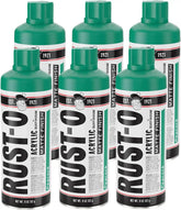 Rust-Oleum Rust-O Acrylic Spray Paint | Street Artist Spray Paint for Murals | Weather Resistant for Concrete, Wood, Brick and Other Surfaces | 11 Ounce | Matte Peacock | 6 Pack