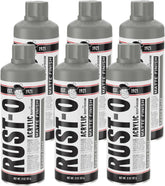 Rust-Oleum Rust-O Acrylic Spray Paint | Street Artist Spray Paint for Murals | Weather Resistant for Concrete, Wood, Brick and Other Surfaces | 11 Ounce | Matte Space Dust | 6 Pack