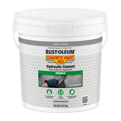 Rust-Oleum Concrete Saver Pro Hydraulic Cement, 20 lb, Gray
