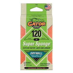 Gator 7443 Fine 120-Grit Drywall Sanding Super Sponge, 3 x 5 x 1 Inch