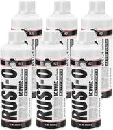 Rust-Oleum Rust-O Acrylic Spray Paint | Street Artist Spray Paint for Murals | Weather Resistant for Concrete, Wood, Brick and Other Surfaces | 11 Ounce | Matte White Noise | 6 Pack