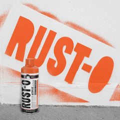 Rust-Oleum Rust-O Acrylic Spray Paint | Street Artist Spray Paint for Murals | Weather Resistant for Concrete, Wood, Brick and Other Surfaces | 11 Ounce | Matte Sun Kissed | 6 Pack