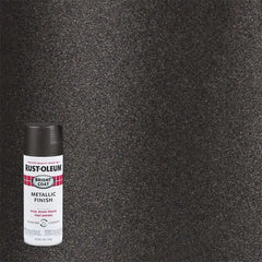 Rust-Oleum 7713830 Stops Rust Bright Coat Metallic Spray Paint, 11 Oz, Dark Bronze