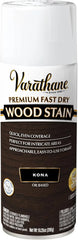 Varathane Premium Fast Dry Wood Stain Spray | 1 Hour Dry Time | 1 Coat Color | Interior Wood Stain | Furniture, Cabinets, Doors, Trim | 10.25 oz | Kona