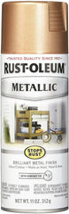 Rust-Oleum 286564 Stops Rust Metallic Spray Paint, 11 oz, Rose Gold