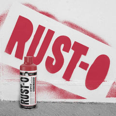 Rust-Oleum Rust-O Acrylic Spray Paint | Street Artist Spray Paint for Murals | Weather Resistant for Concrete, Wood, Brick and Other Surfaces | 11 Ounce | Matte Carnivale | 6 Pack