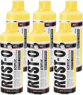 Rust-Oleum Rust-O Acrylic Spray Paint | Street Artist Spray Paint for Murals | Weather Resistant for Concrete, Wood, Brick and Other Surfaces | 11 Ounce | Matte Gumball | 6 Pack