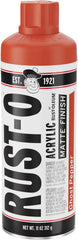 Rust-Oleum Rust-O Acrylic Spray Paint | Street Artist Spray Paint for Murals | Weather Resistant for Concrete, Wood, Brick and Other Surfaces | 11 Ounce | Matte Ghost Pepper