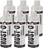 Rust-Oleum Rust-O Acrylic Spray Paint | Street Artist Spray Paint for Murals | Weather Resistant for Concrete, Wood, Brick and Other Surfaces | 11 Ounce | Matte Duck Egg | 6 Pack