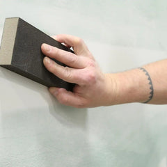 Gator 7109 Multi-Grade Pack Medium Fine Grit Tall Sanding Sponge, 3 x 10 Inch, 2 Sponges