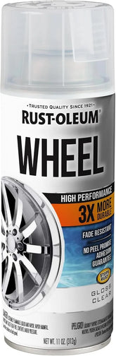 Rust-Oleum 366439 High Performance Wheel Spray Paint, 11 oz, Gloss Clear