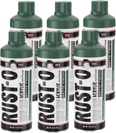 Rust-Oleum Rust-O Acrylic Spray Paint | Street Artist Spray Paint for Murals | Weather Resistant for Concrete, Wood, Brick and Other Surfaces | 11 Ounce | Matte Wilderness | 6 Pack