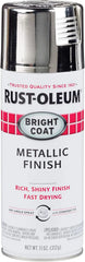 Rust-Oleum 7718830 Stops Rust Bright Coat Metallic Spray Paint, 11 Oz, Chrome (Pack of 1)