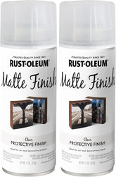 Rust-Oleum 267028 Specialty Matte Finish Spray, 11 oz, Clear (Pack of 2)